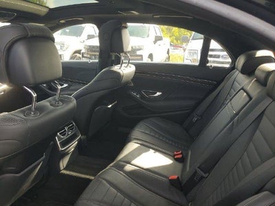 2015 Mercedes-Benz S-Class S 550